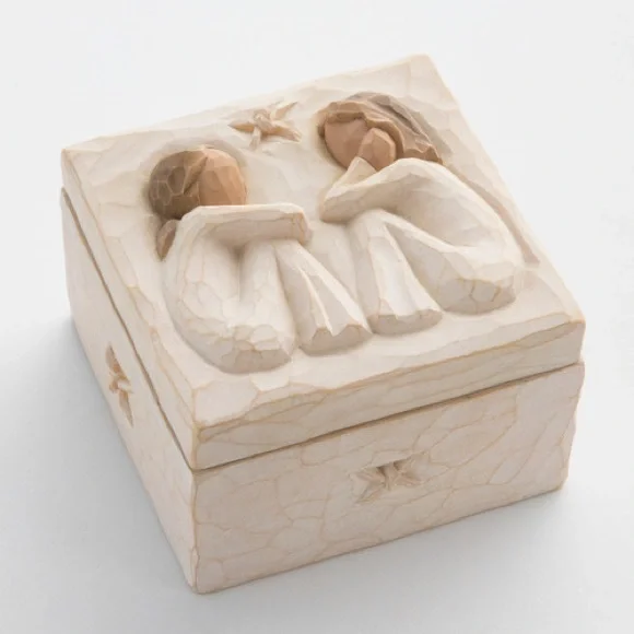 Willow Tree Friendship Keepsake Box - Picture 1 of 3